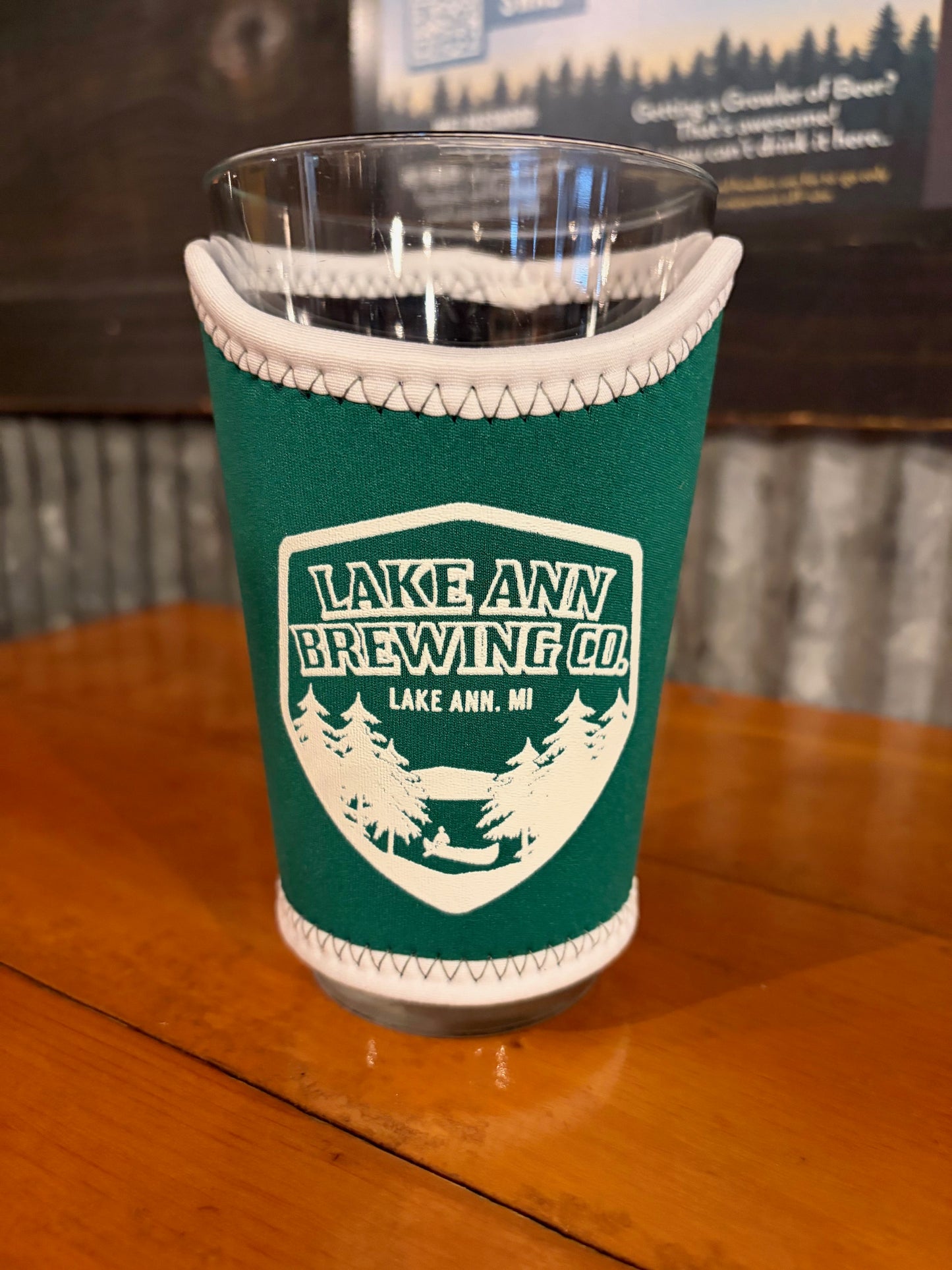 Pint Glass Coolie -Multiple Color Choices