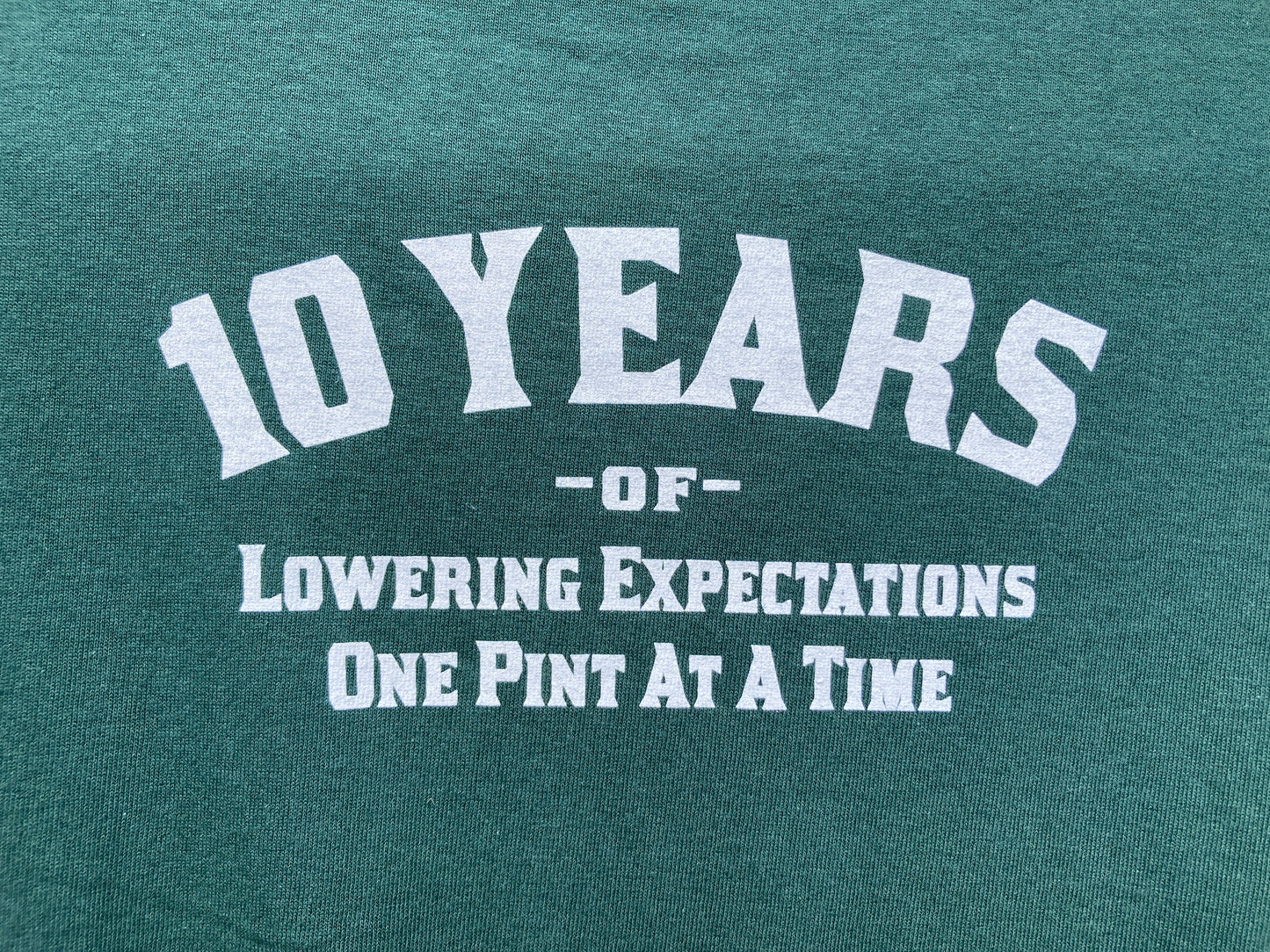 10th Anniversary Long Sleeve tee