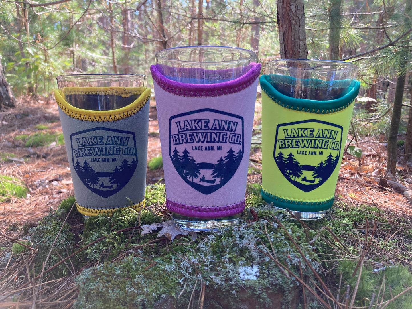 Pint Glass Coolie -Multiple Color Choices