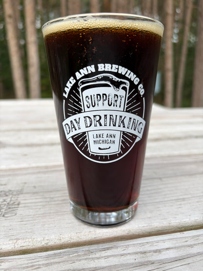 Day Drinking Pint Glass - Single