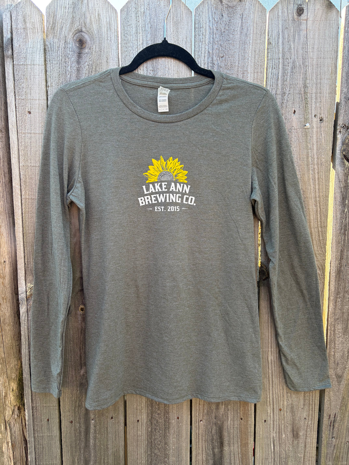 Ladies Long Sleeve Tee - Sunflower