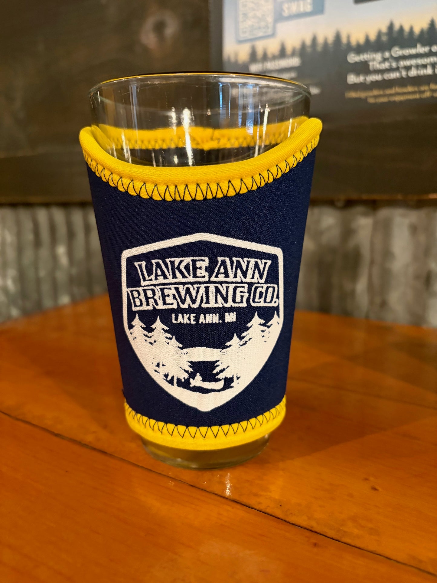 Pint Glass Coolie -Multiple Color Choices