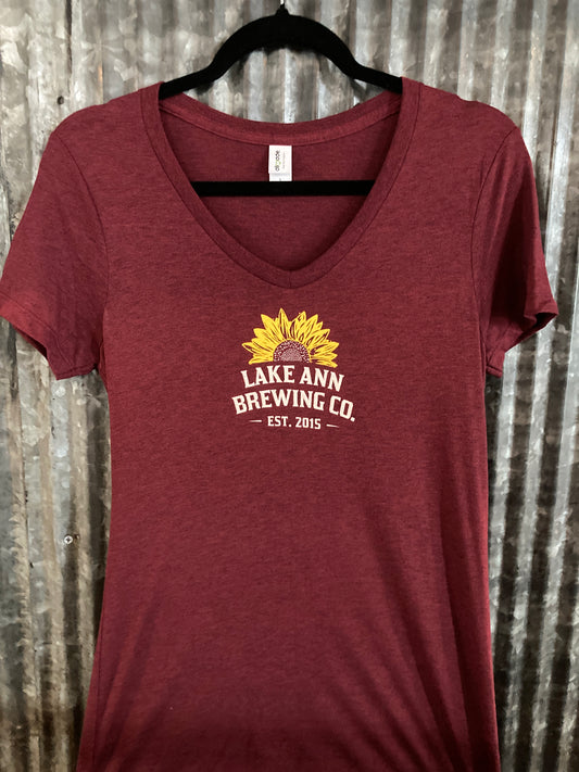 Ladies V Neck Tee
