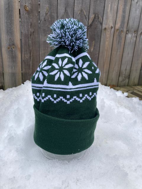 Snowflake Winter Knit Hat