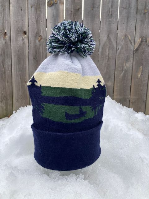 Custom Knit Winter Hat Muted