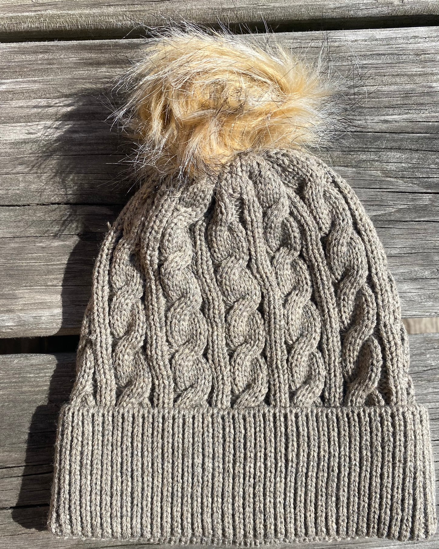 Ladies Winter Hat - Khaki