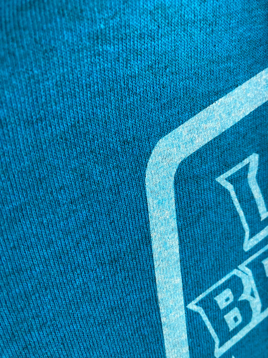Short Sleeve Logo Tee - Blue